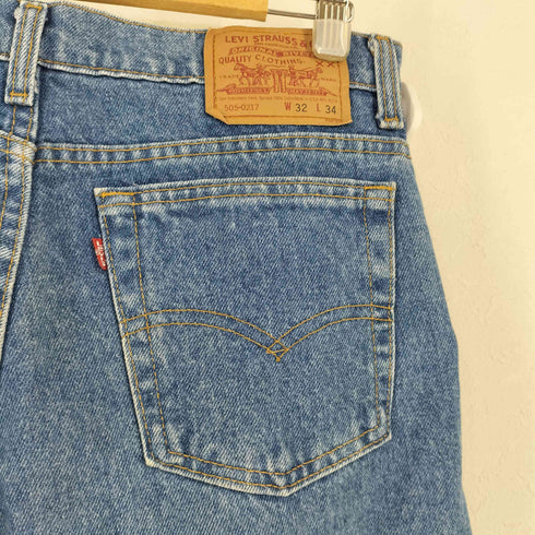 リーバイス Levis 90s USA製 ボタン裏525刻印 505-0217 デニムパンツ メンズ W32
