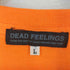 DEAD FEELINGS 両面グラフィックプリントTシャツ import メンズ import:L
