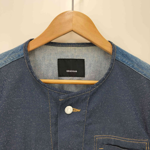 ゼロエイトサーカス 08sircus 16SS Co/Pe デニム リメイク ジャケット メンズ 3/50