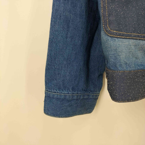 ゼロエイトサーカス 08sircus 16SS Co/Pe デニム リメイク ジャケット メンズ 3/50