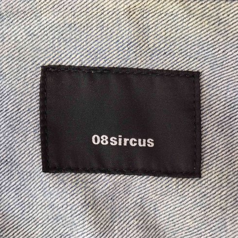 ゼロエイトサーカス 08sircus 16SS Co/Pe デニム リメイク ジャケット メンズ 3/50