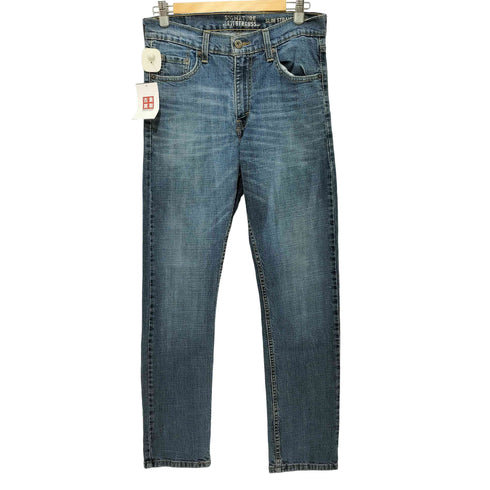 リーバイス Levis SIGNATURE SLIM STRAIGHT ジップフライデニムパンツ メンズ W30 L32
