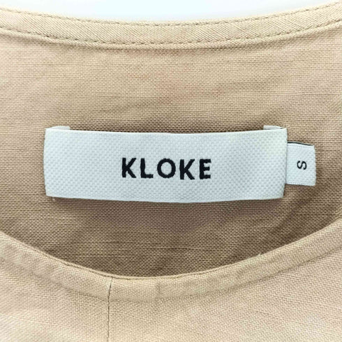 KLOKE リネン混 レーヨンワンピース レディース
