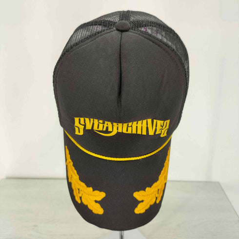 エスブイジーアーカイブスバイネイバーフッド SVG ARCHIVES BY NEIGHBORHOOD BLACK メッシュキャップ メンズ