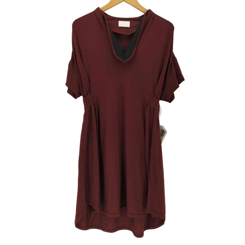 マメクロゴウチ Mame Kurogouchi 14SS ギャザーデザインvネックワンピース レディース 1