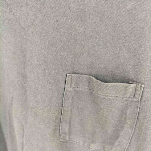 ベルバシーン Velva Sheen USA製 ポケットクルーネックTシャツ メンズ import:M