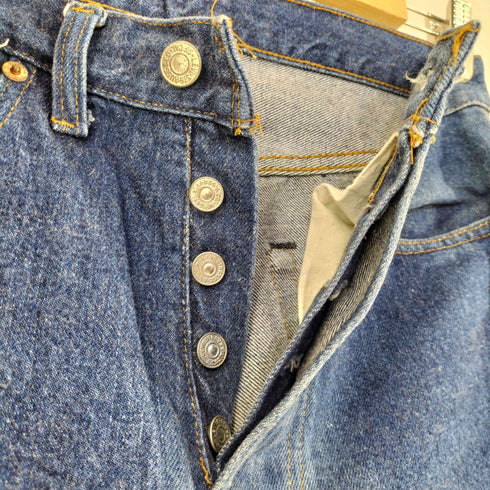 リーバイス Levis 80-90s USA製 ボタン裏524刻印 501 ボタンフライ デニムパンツ メンズ W30