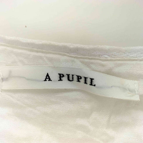 アピューピル A PUPIL メッシュ S/S クルーネックトップス レディース