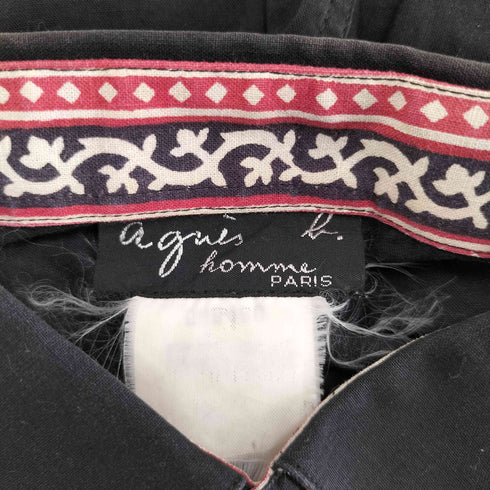 アニエスベーオム Agnes b.homme MADE IN FRANCE 半袖シャツ メンズ