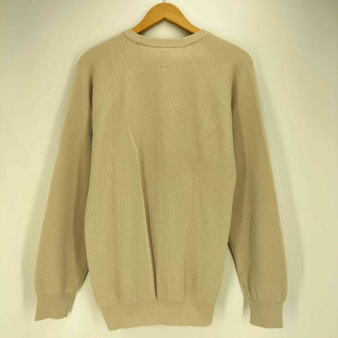 バトナー BATONER HARD TWIST WOOL CREW NECK ハードツイストウール クルーネックニット メンズ JPN:2