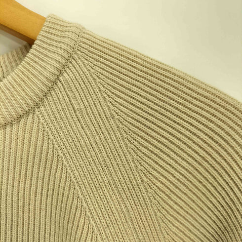 バトナー BATONER HARD TWIST WOOL CREW NECK ハードツイストウール クルーネックニット メンズ JPN:2
