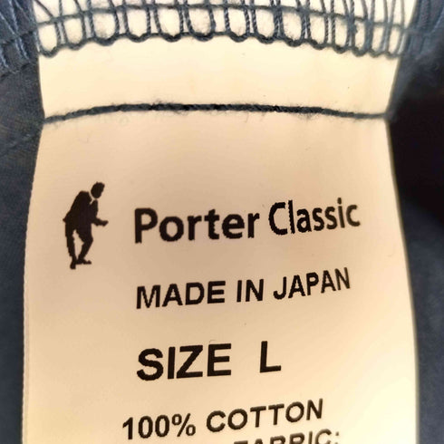 ポータークラシック PORTER CLASSIC PARAFFIN CORDUROY BINGHAM JACKET マルチポケット 襟コーデュロイ ジャケット メンズ JPN:L