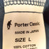 ポータークラシック PORTER CLASSIC PARAFFIN CORDUROY BINGHAM JACKET マルチポケット 襟コーデュロイ ジャケット メンズ JPN:L