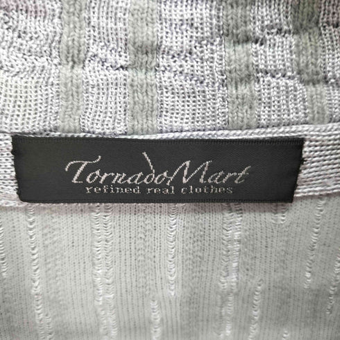 トルネードマート TORNADO MART ダブルジップ ニットブルゾン メンズ