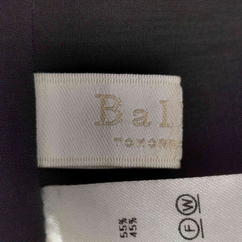 ボールジー BALLSEY ライトカルゼ ストレートパンツ レディース JPN:36