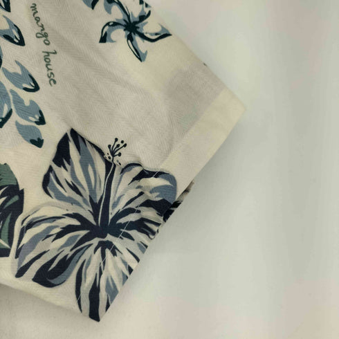 MANGO HOUSE ハイビスカス S/S アロハシャツ メンズ JPN:L