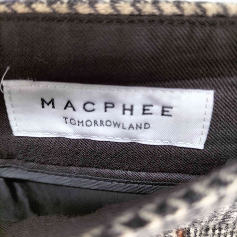 マカフィー MACPHEE ウールナイロンフランネル ベイカーパンツ レディース JPN:36