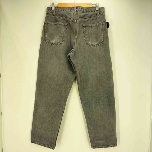 シオタ CIOTA インディゴ スビンコットン 13.5oz ワイドテーパードデニム メンズ 32