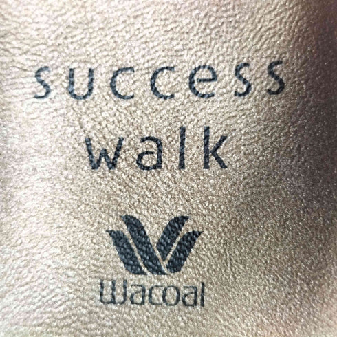 ワコールサクセスウォーク Wacoal success walk レザー ポインテッドトゥ スエード パンプス レディース JPN:23
