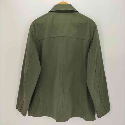 ランズエンド LANDS END チンストラップ コットン カバーオール メンズ import:XL