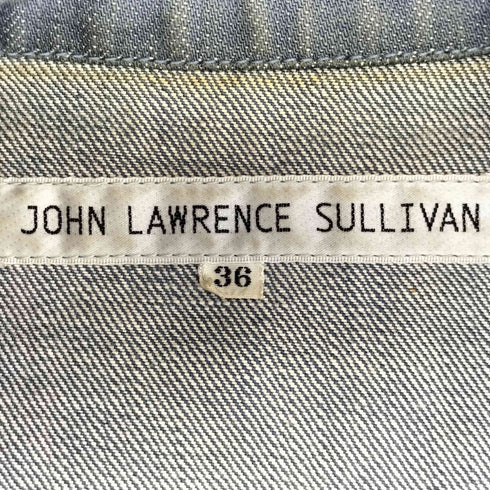 ジョンローレンスサリバン JOHN LAWRENCE SULLIVAN Y2K クロップド 3rd型 デニムジャケット メンズ 36