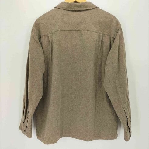 ユニクロジェイダブリューアンダーソン UNIQLO JW ANDERSON 25AW ブラッシュドコットンオーバーサイズシャツ メンズ JPN:L