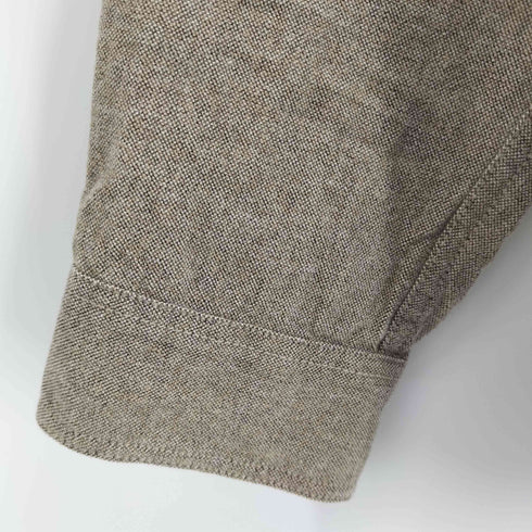 ユニクロジェイダブリューアンダーソン UNIQLO JW ANDERSON 25AW ブラッシュドコットンオーバーサイズシャツ メンズ JPN:L