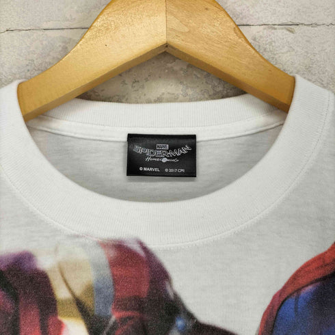 フロントプリントクルーネックムービーTシャツ メンズ L