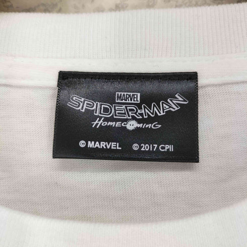 フロントプリントクルーネックムービーTシャツ メンズ L
