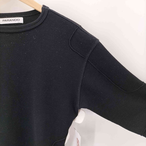 パラノイド PARANOID 24SS ワッフル クルーネックロンT メンズ import:M