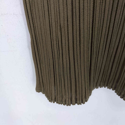 プリーツプリーズイッセイミヤケ PLEATS PLEASE ISSEY MIYAKE モックネックプリーツカットソー レディース JPN:4