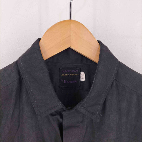 Harbro 比翼 半袖シャツ メンズ 15 1/2