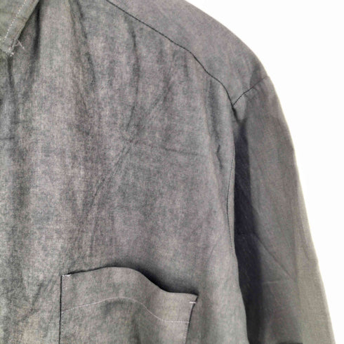 Harbro 比翼 半袖シャツ メンズ 15 1/2