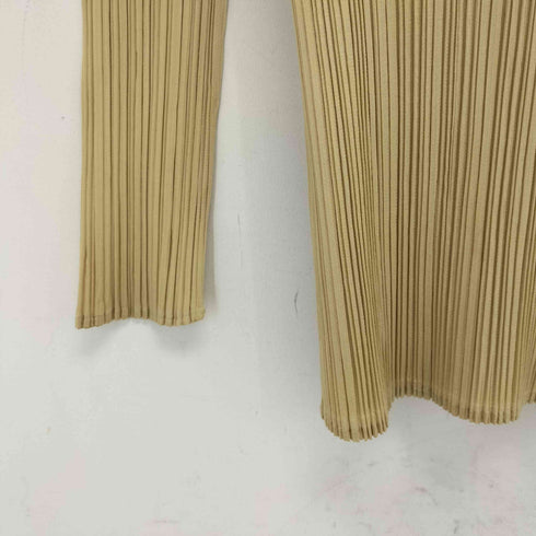 プリーツプリーズイッセイミヤケ PLEATS PLEASE ISSEY MIYAKE OLD モックネックプリーツカットソー レディース JPN:4