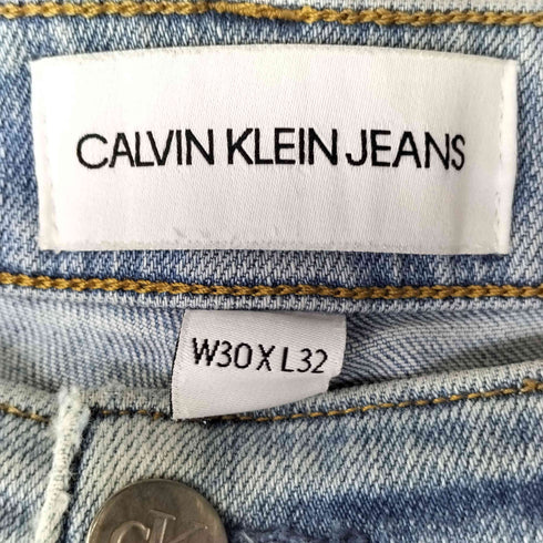 カルバンクラインジーンズ Calvin Klein Jeans BODY アイスブルー ストレート デニム パンツ メンズ W30 L32