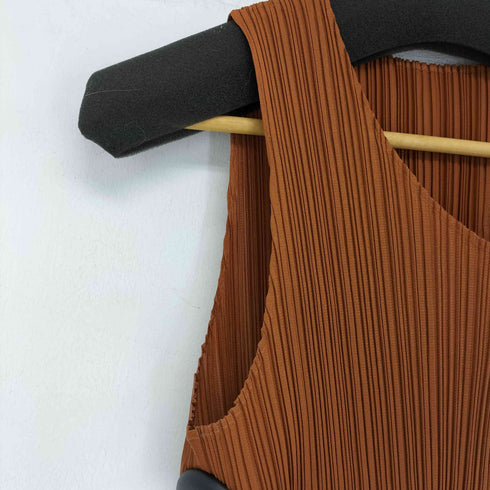 プリーツプリーズイッセイミヤケ PLEATS PLEASE ISSEY MIYAKE OLD プリーツカットソー レディース FREE