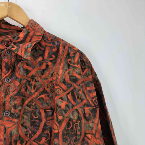 JOHARI WEST 90-00S OLD 総柄 アロハ シャツ メンズ 3XL
