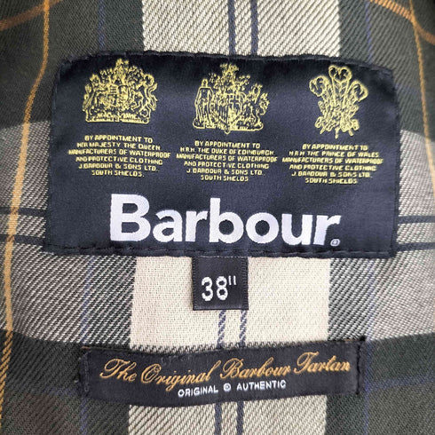 バブアー Barbour SOLWAY ZIPPER SL メンズ US:38