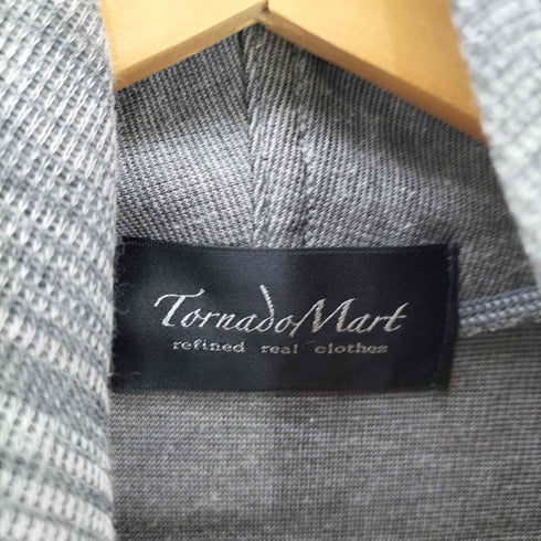 トルネードマート TORNADO MART ポリ コットン ナイロン 混 フード ポンチョ メンズ