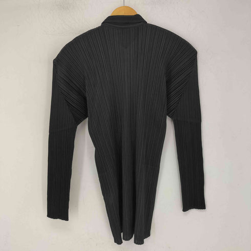 プリーツプリーズイッセイミヤケ PLEATS PLEASE ISSEY MIYAKE OLD プリーツジップジャケット レディース JPN:3