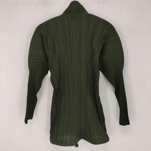プリーツプリーズイッセイミヤケ PLEATS PLEASE ISSEY MIYAKE OLD プリーツジップジャケット レディース JPN:4