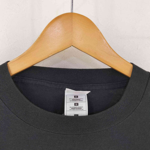 フルーツオブザルーム FRUIT OF THE LOOM 90s ポリスオフィサー 両面プリント メッセージTシャツ メンズ L