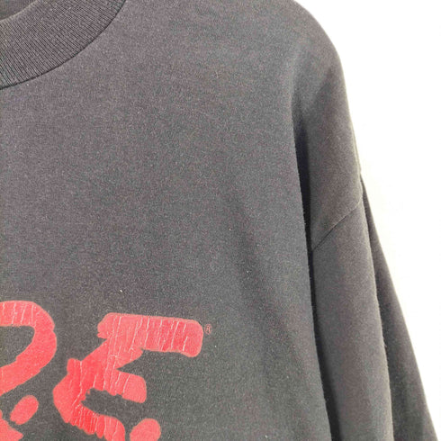 フルーツオブザルーム FRUIT OF THE LOOM 90s ポリスオフィサー 両面プリント メッセージTシャツ メンズ L