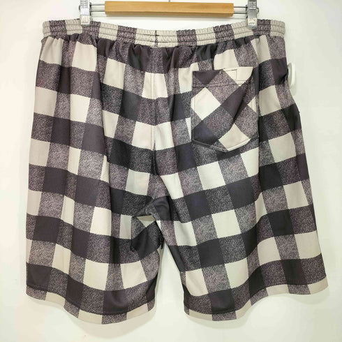 AKTR チェック柄 ハーフパンツ バスパン メンズ JPN:L