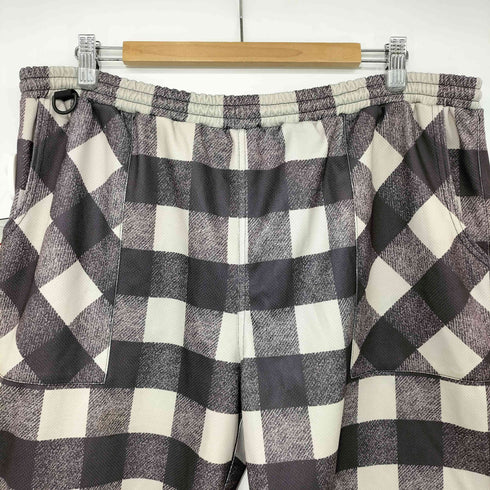 AKTR チェック柄 ハーフパンツ バスパン メンズ JPN:L