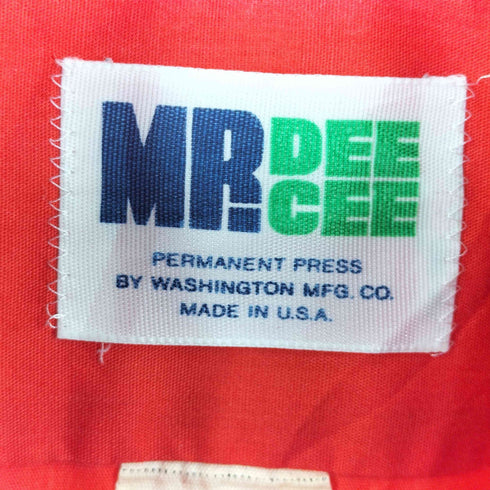 MR DEE CEE 70s USA製 レギュラーカラー 半袖シャツ メンズ