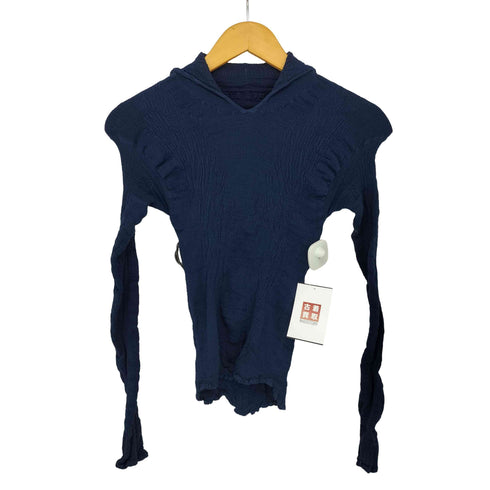 イッセイミヤケ ISSEY MIYAKE A-POC 襟付き デザインプリーツカットソー レディース JPN:2