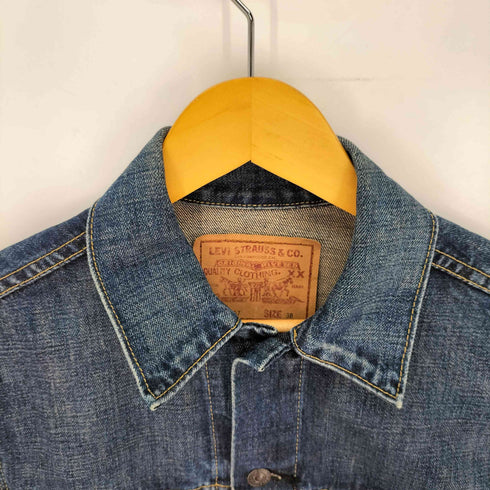 リーバイス Levis 95年製 ボタン裏J22 71557 3rd サード デニムトラッカージャケット メンズ US:38