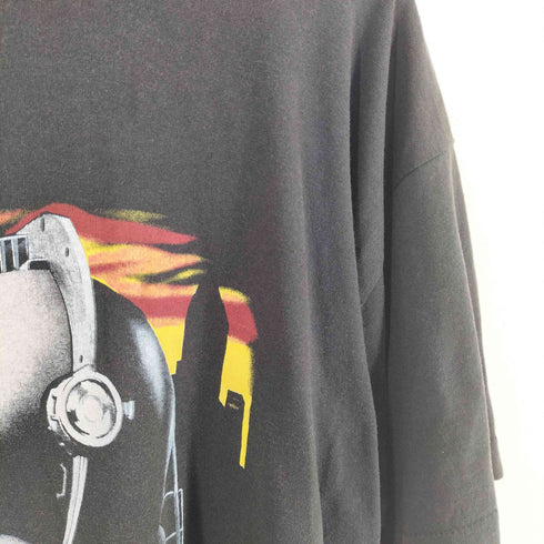 フルーツオブザルーム FRUIT OF THE LOOM 90s 鉄道会社 グラフィックプリントTシャツ メンズ XL