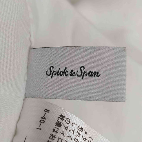 ユーバイスピックアンドスパン U by SPICK&SPAN 24AW コットンルーズシャツ レディース FREE